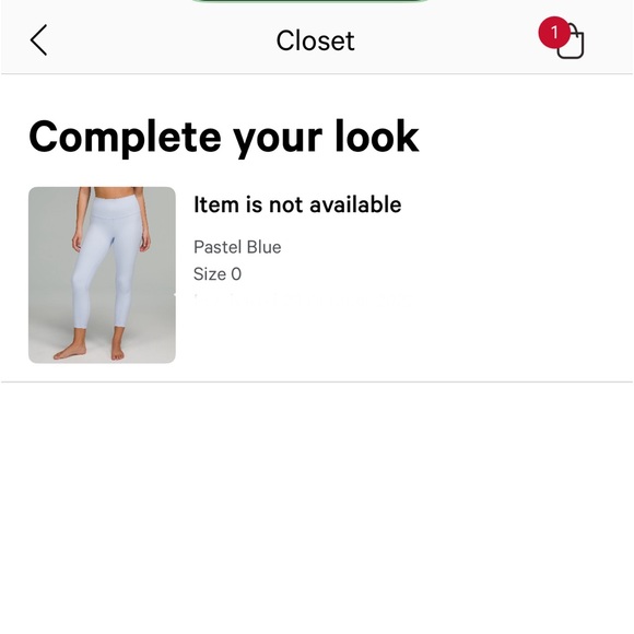 Lululemon Align HR Pant 25" - Picture 7 of 8